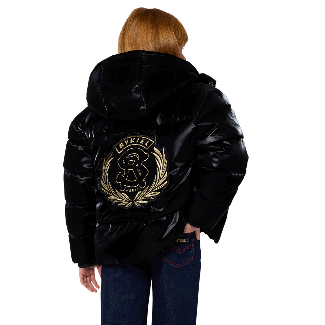 A00356-PUFFER JACKET-BLACK