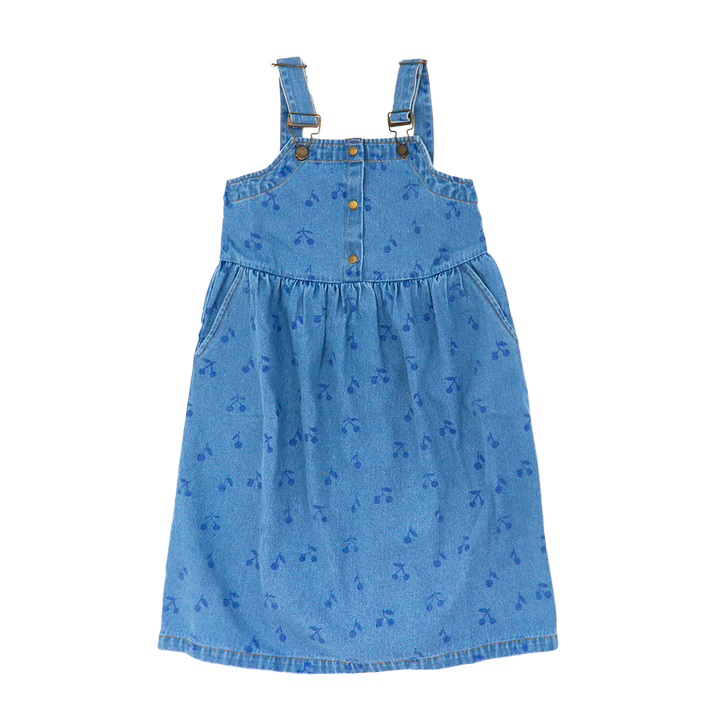 A26106 	PIPPA DRESS - CHERRIES DENIM
