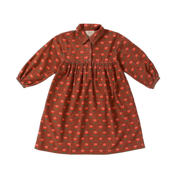A26215 LOTTE DRESS - SUNSET TULIP