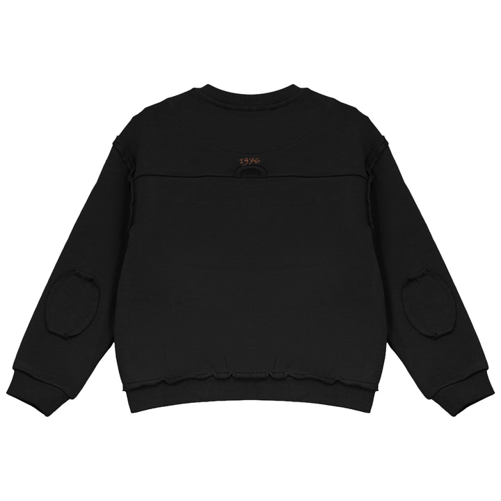 A2702BK GIRL HERITAGE SWEATSHIRT-Black