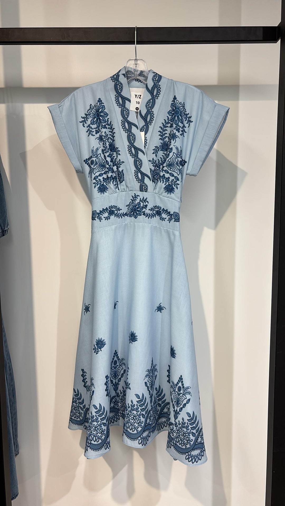 YZ26S-16 DRESS - BLUE