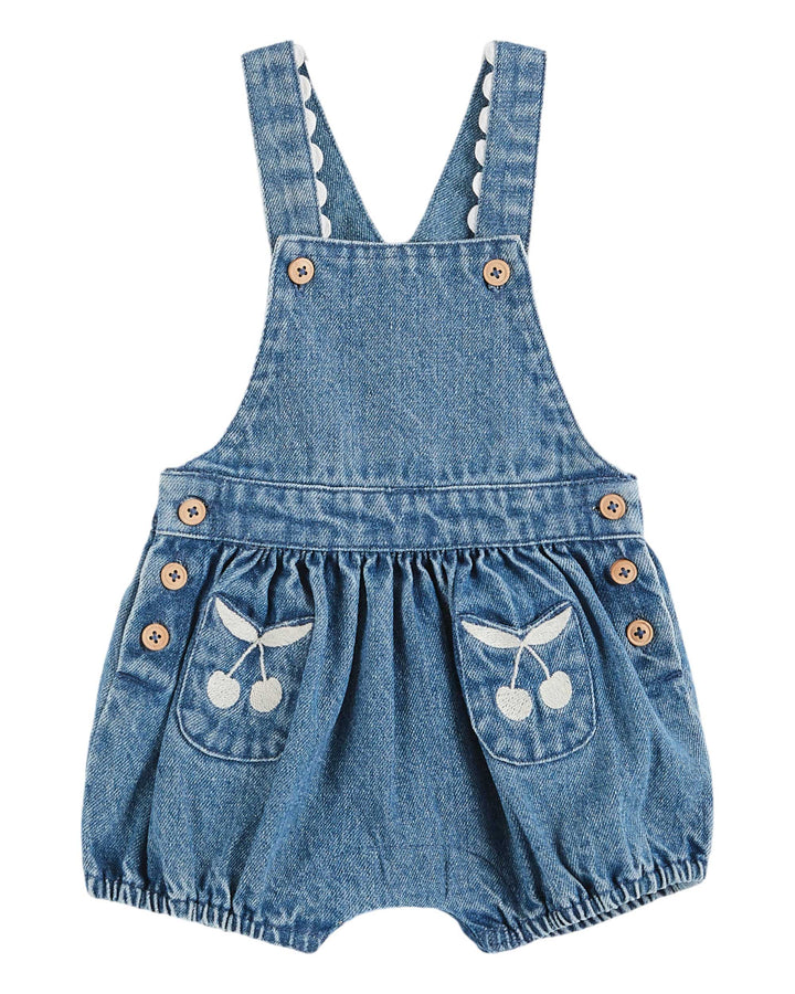 AB075-SHORT OVERALLS-DENIM