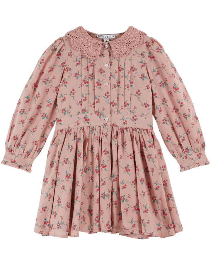 AC041-ROBE COL CROCHET-ASTER