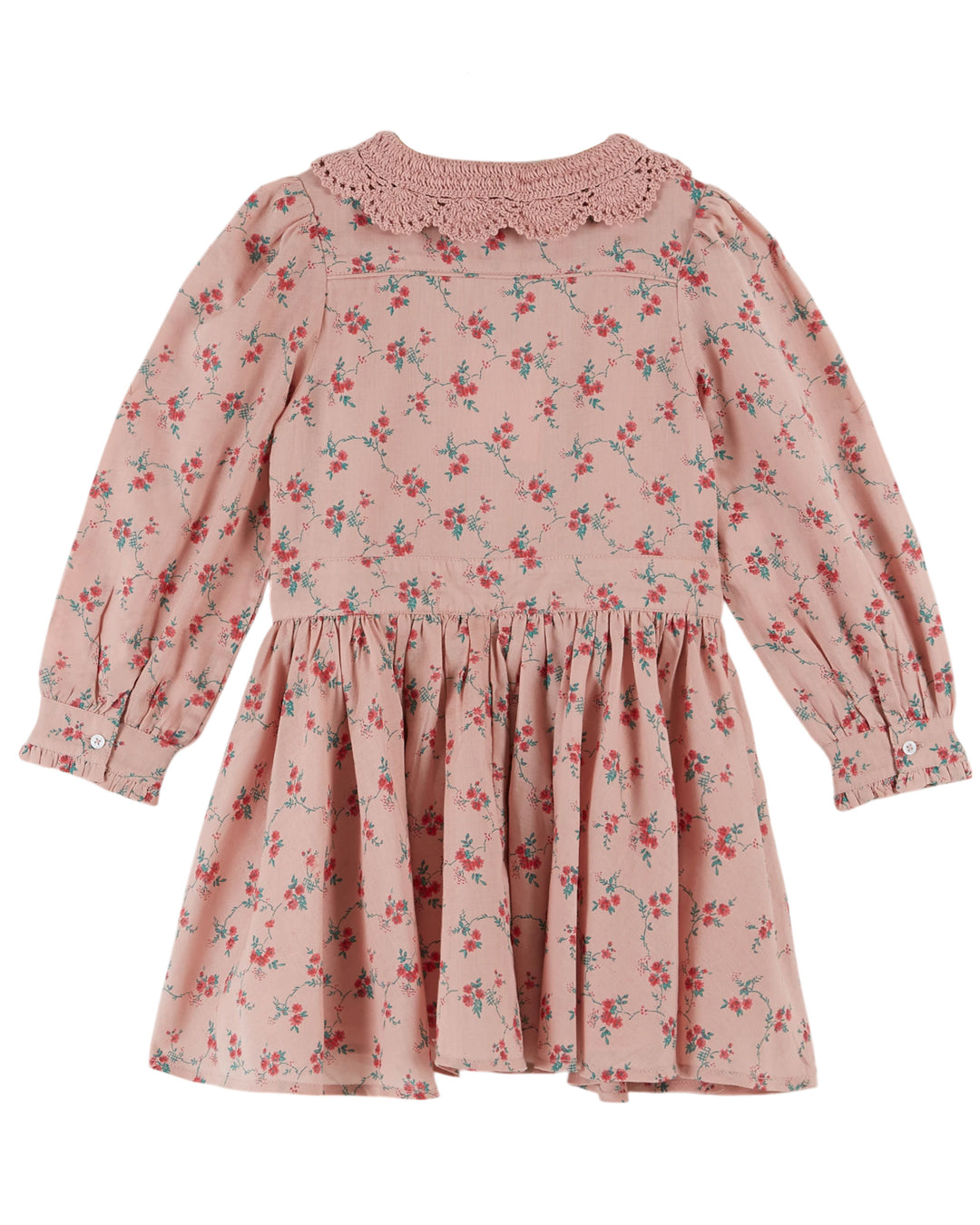 AC041-ROBE COL CROCHET-ASTER