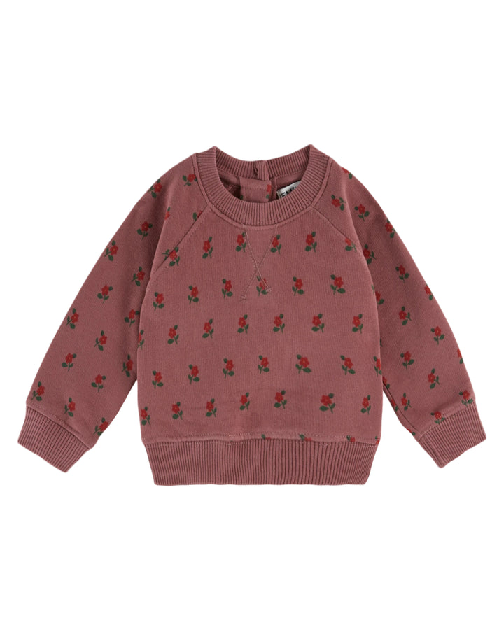 AC179-SWEAT IMPRIME ALL OVER-POPPY VIOLINE