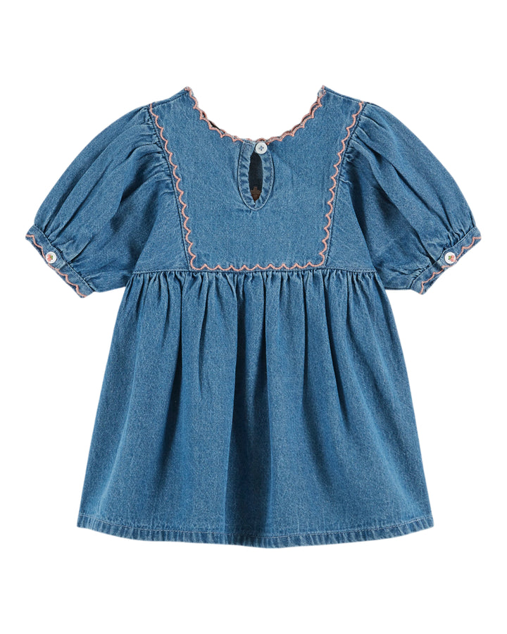 AD071 ROBE BEBE RODEE - DENIM LIGHT