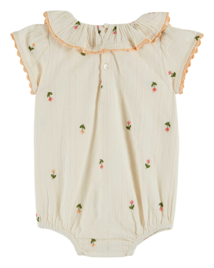 AD140 COMBIBLOOMER BRODE ALL OVER - CREME