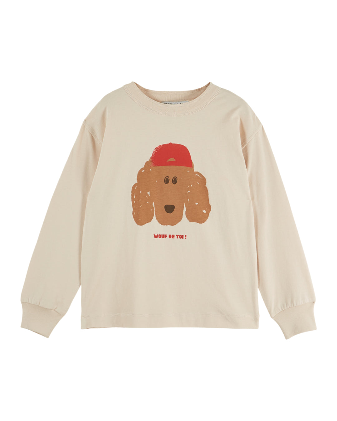 AE010 DOG TEE SHIRT - FARINE