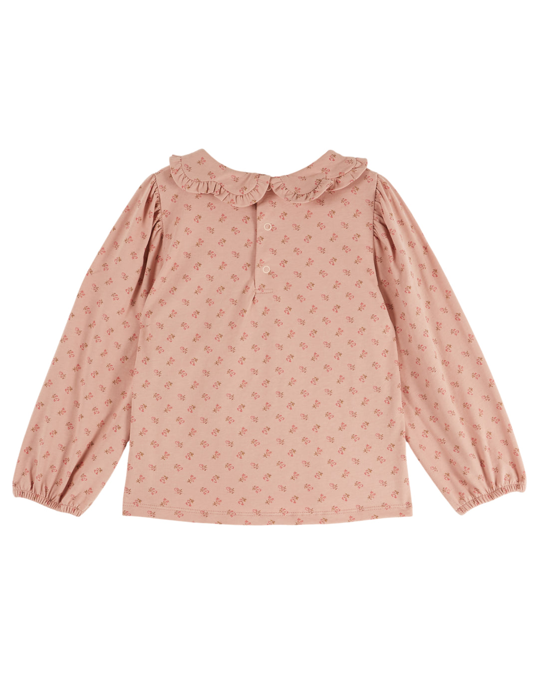 AE102A FLOWER COLLAR PRINTED JERSEY - MARJOLAINE