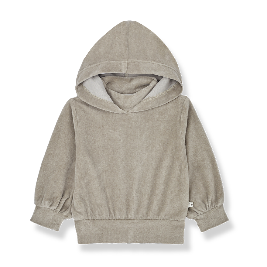 Little remix online velour hoodie