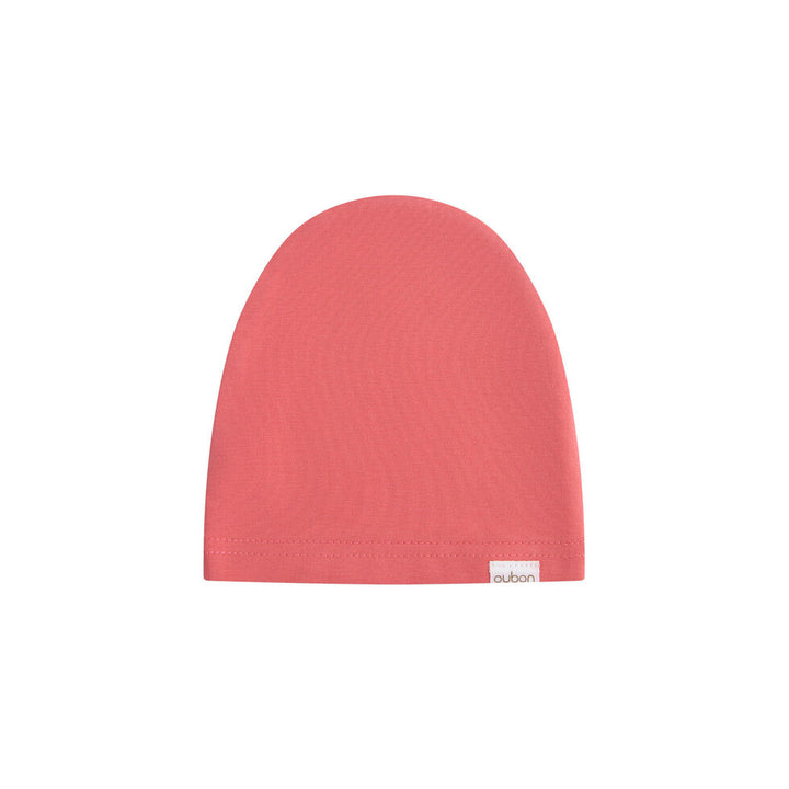 AW209-FOOTIE/HAT GIRL IN SNOW PRINT VELOUR - PINK