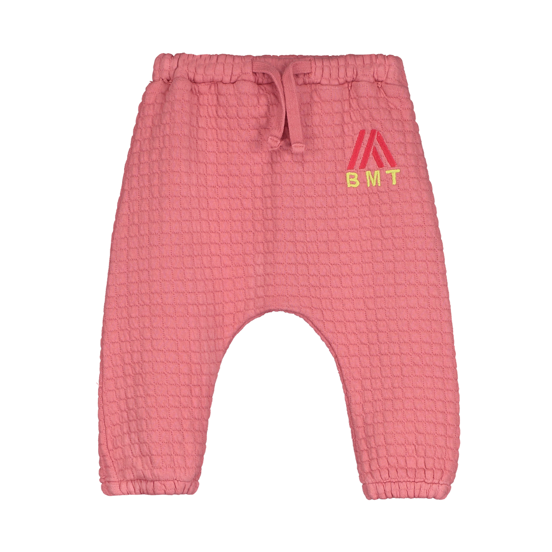 BBQU-BABY QUILTED TROUSER -Dusty pink