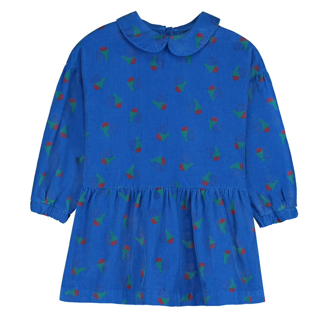 DR03-SHORT DRESS MATHS US-Fresh blue