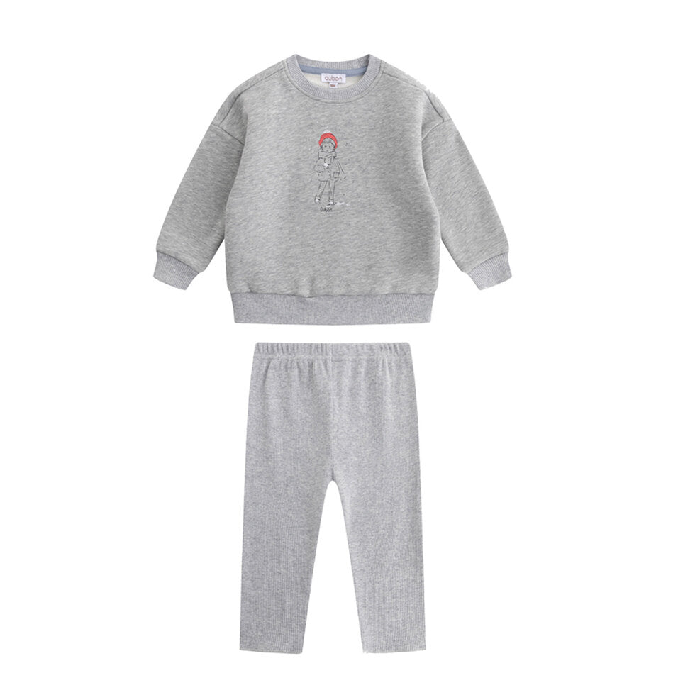 AW244 SNOW SWEAT SET - GREY
