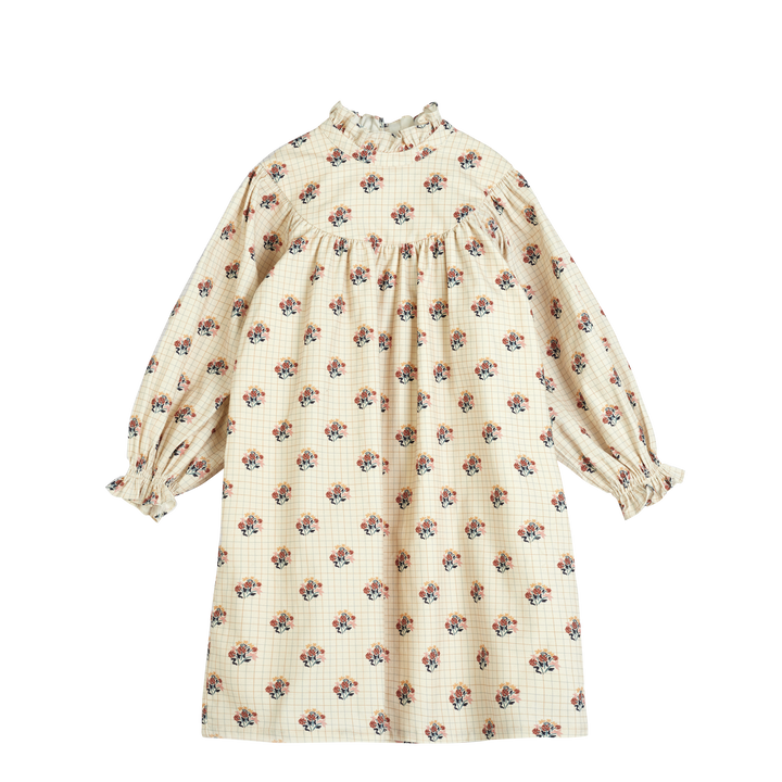 Kaya Dress-Cream Flower