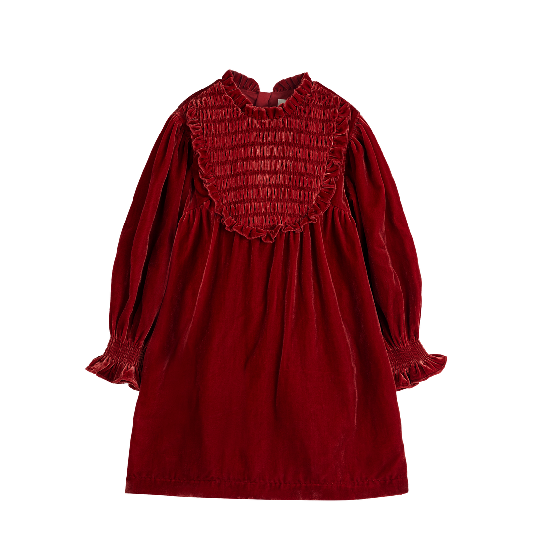 Dolores Dress-Red