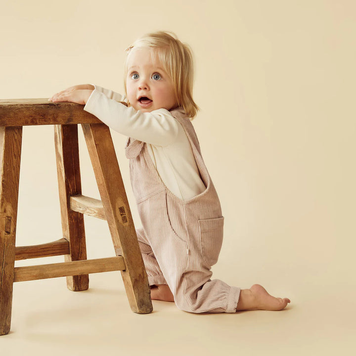Rose Organic Cord Overall