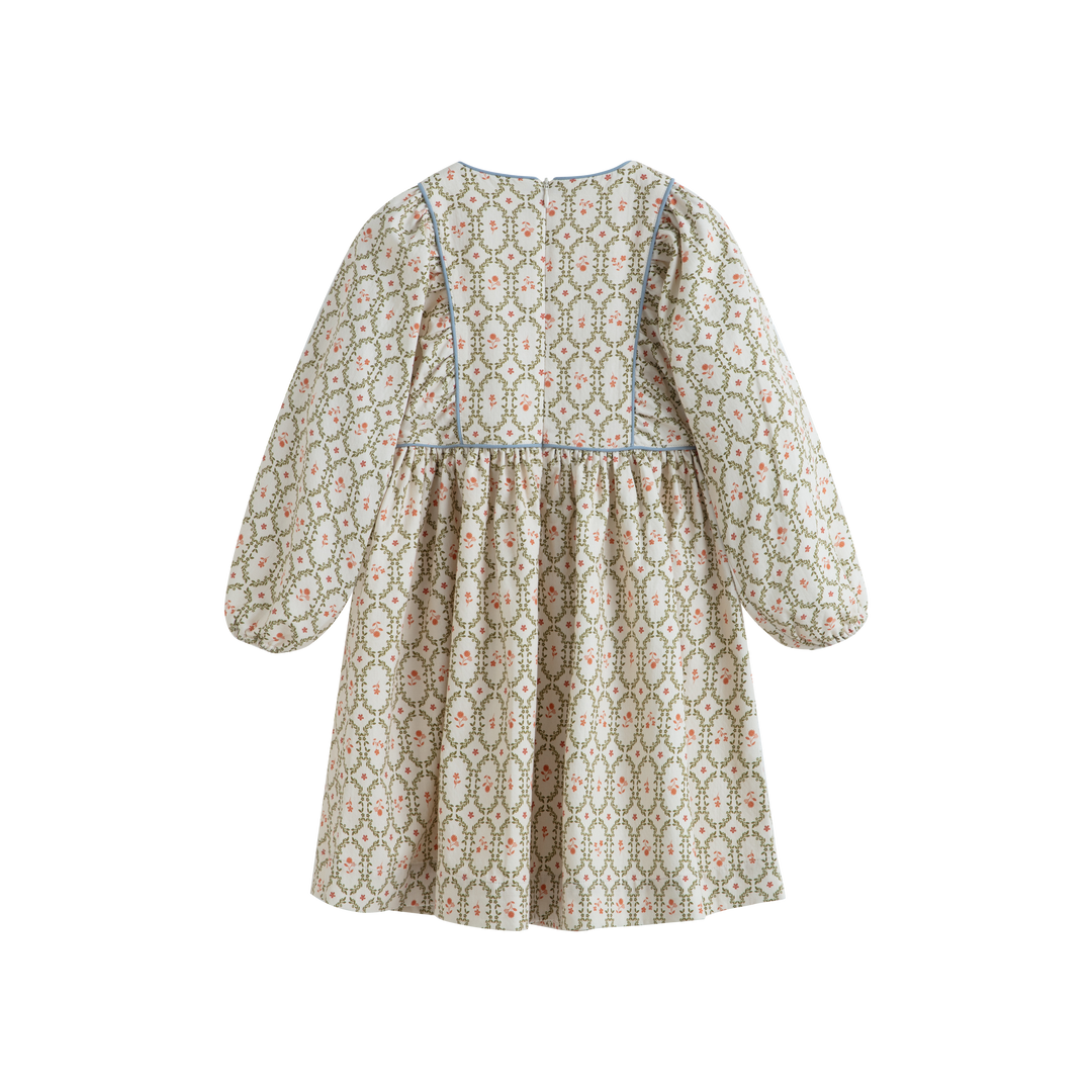 Kana Dress Cream Sage