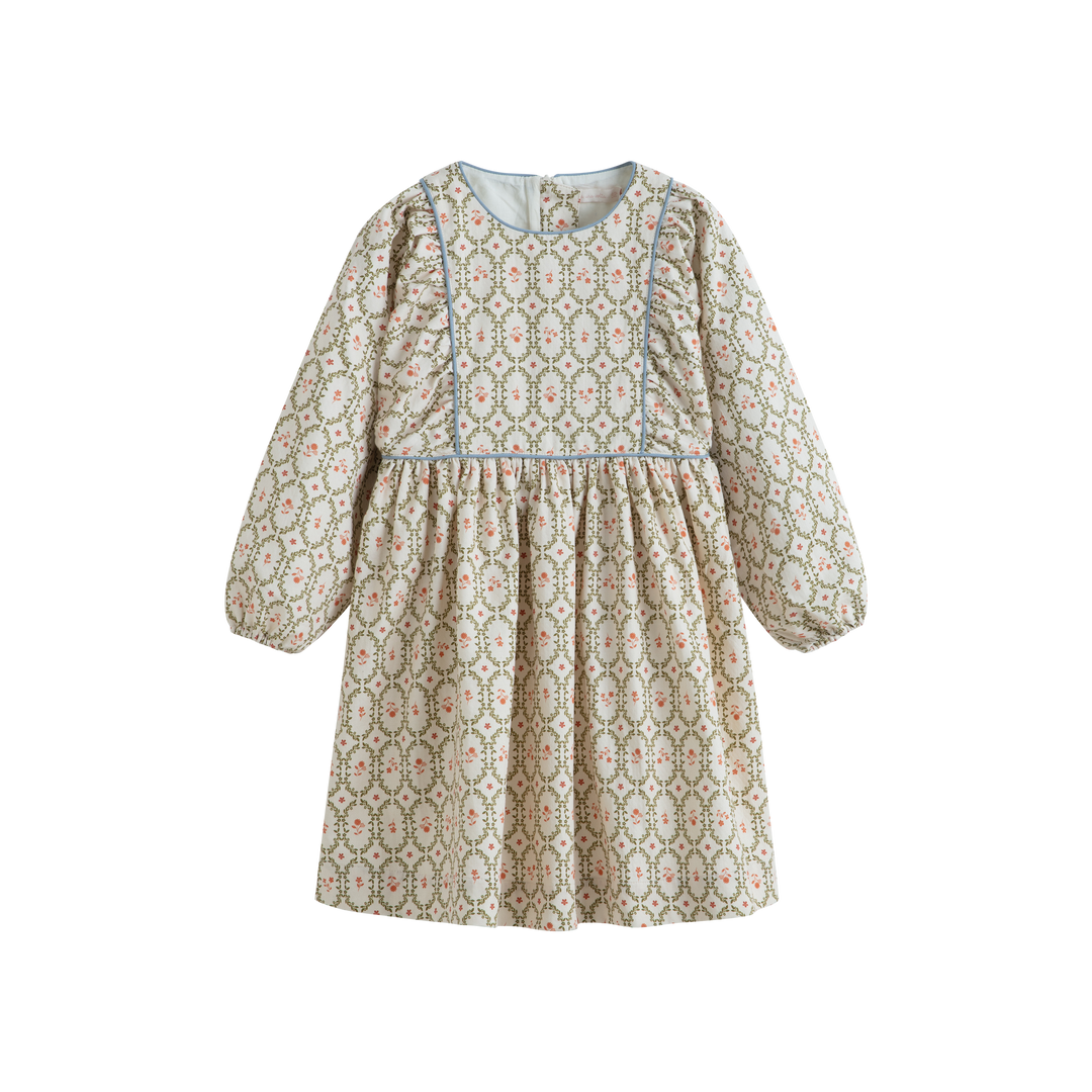 Kana Dress Cream Sage