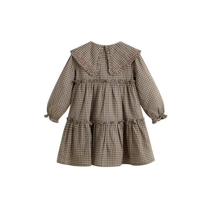 Viola Dress Green Check