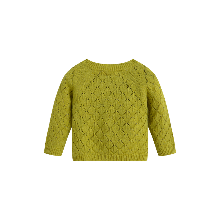 Daria Baby Cardigan Pistachio Green