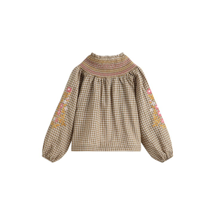 Evelina Shirt Green Check