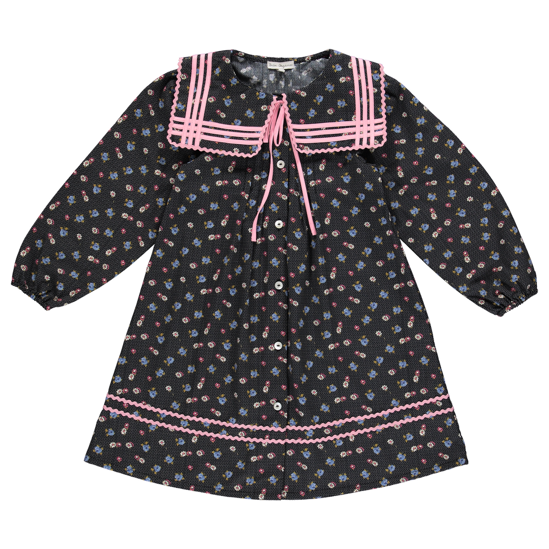 Anna Dress - Midnight Blooms