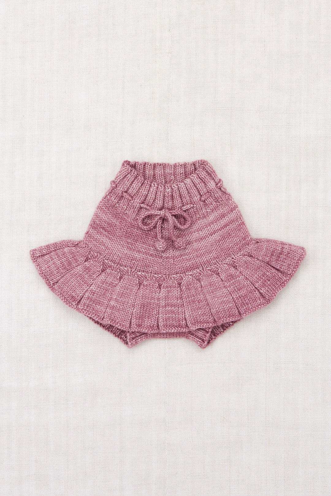 B1003F26-670 BABY SKATING POND SKIRT - ANTIQUE ROSE
