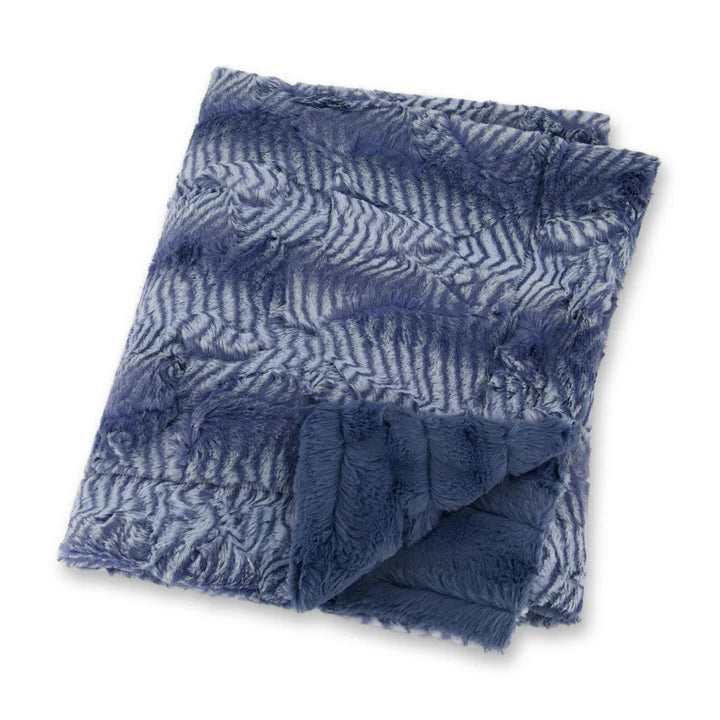 ZANDINO FUR BLANKET-Charlotte Denim