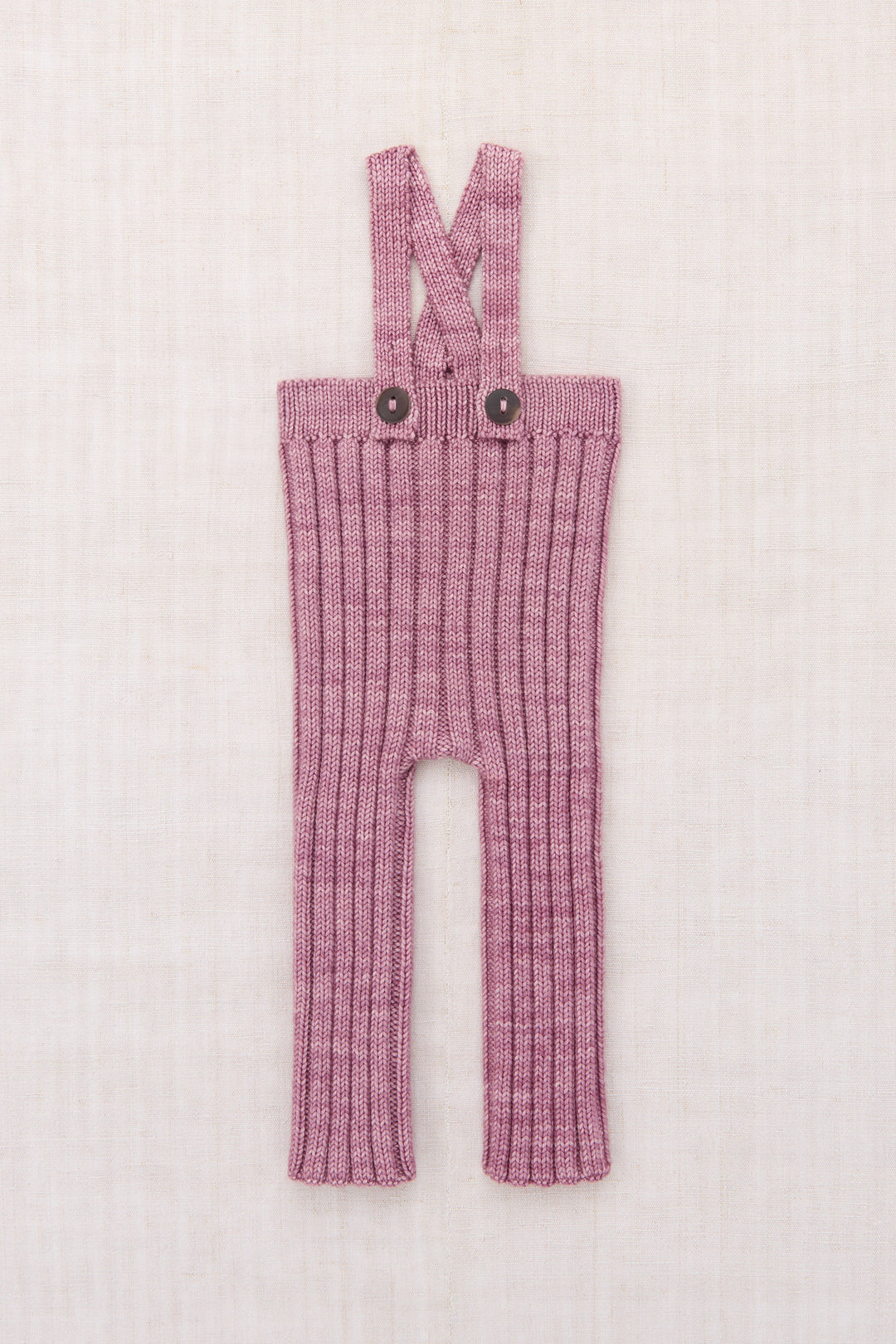 B1194F26-670 BABY RIB LONGIES - ANTIQUE ROSE