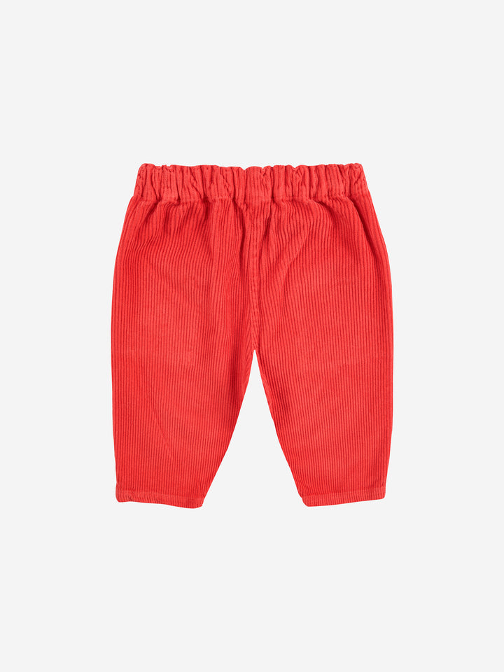 B225AB084-Bobo Choo Choo corduroy pants-RED