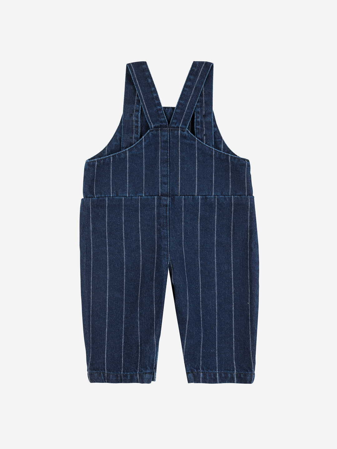 B225AB092-Bobo Choo Choo denim dungaree-MIDNIGHT BLUE