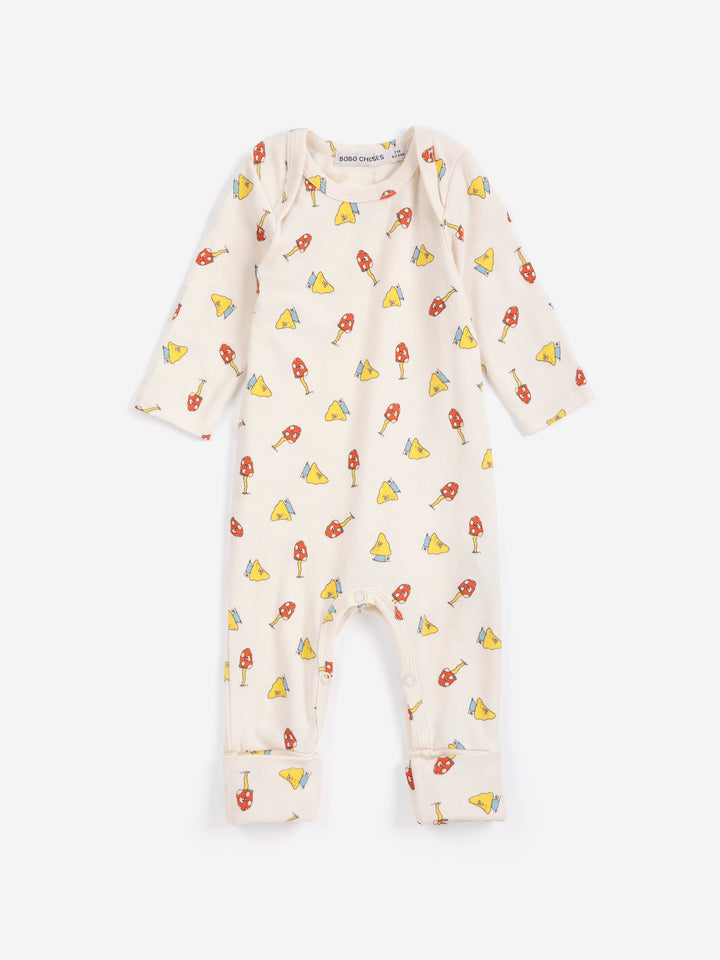 B226AB024 MUSH MONSTER ALL OVER GIFT SET - OFFWHITE