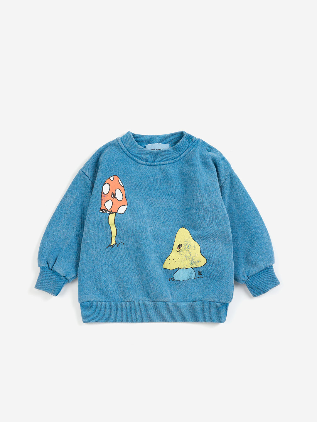 B226AB059 MUSH MONSTER DUO SWEATSHIRT - BLUE