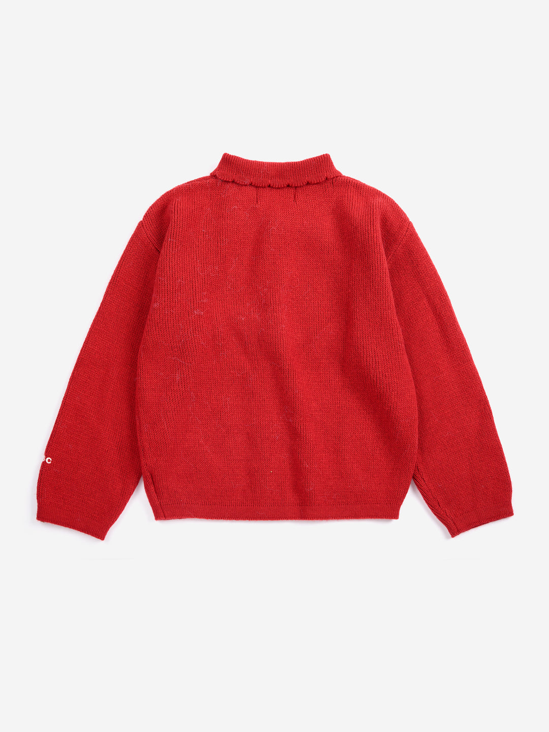 B226AC140 BLOSSOM CARDIGAN - RED