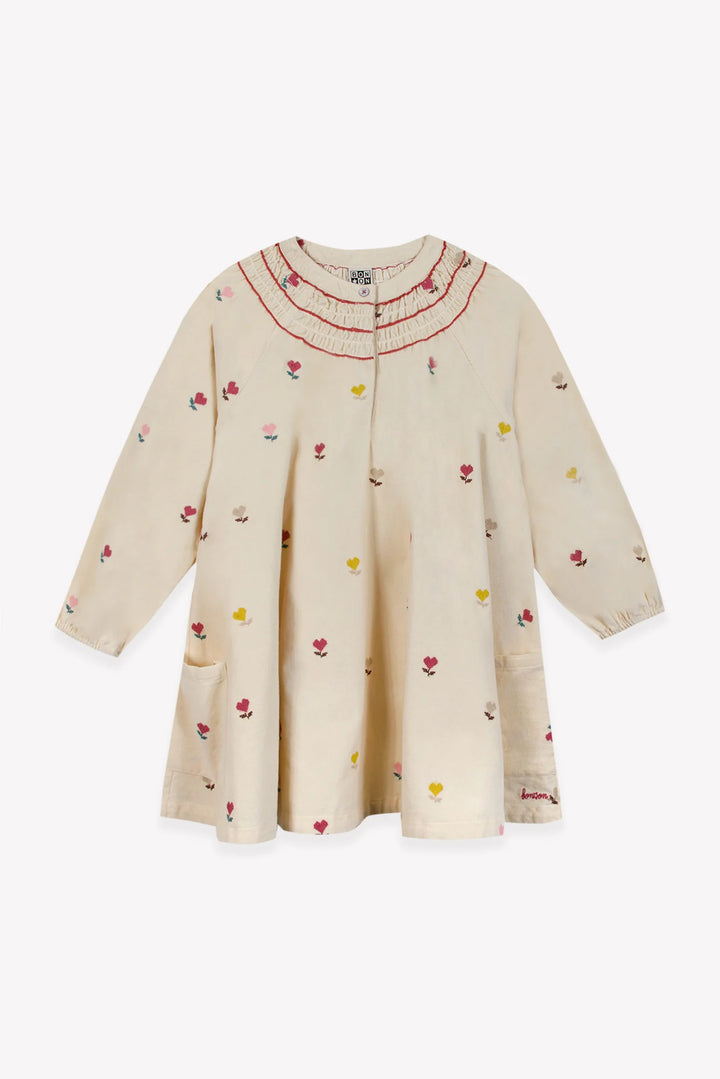 ROBE POUPEE - COEUR FLOWER