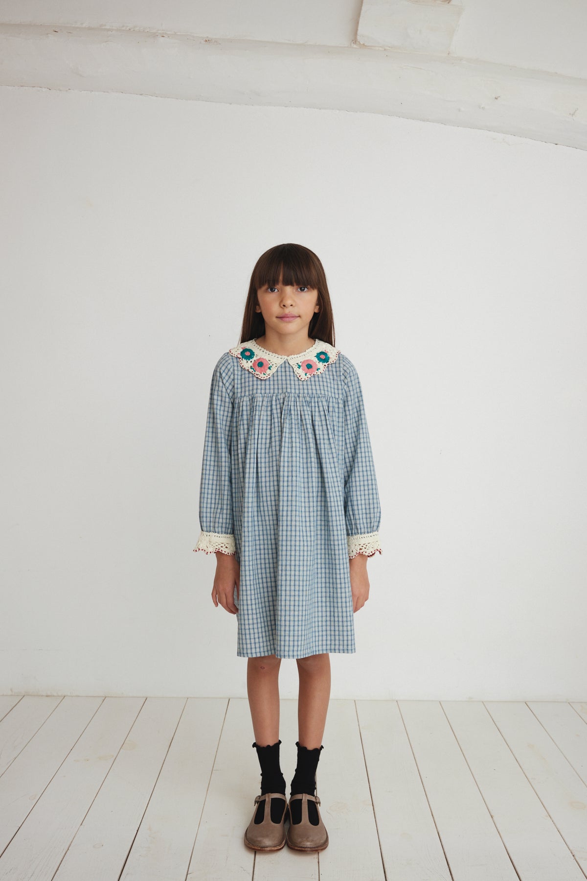 bebe organic ワンピース 3y 25AW】Bebe Organic(べべオーガニック)Zora Apron Dress Padded