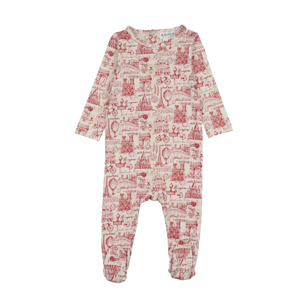 Toile Ruby Footies