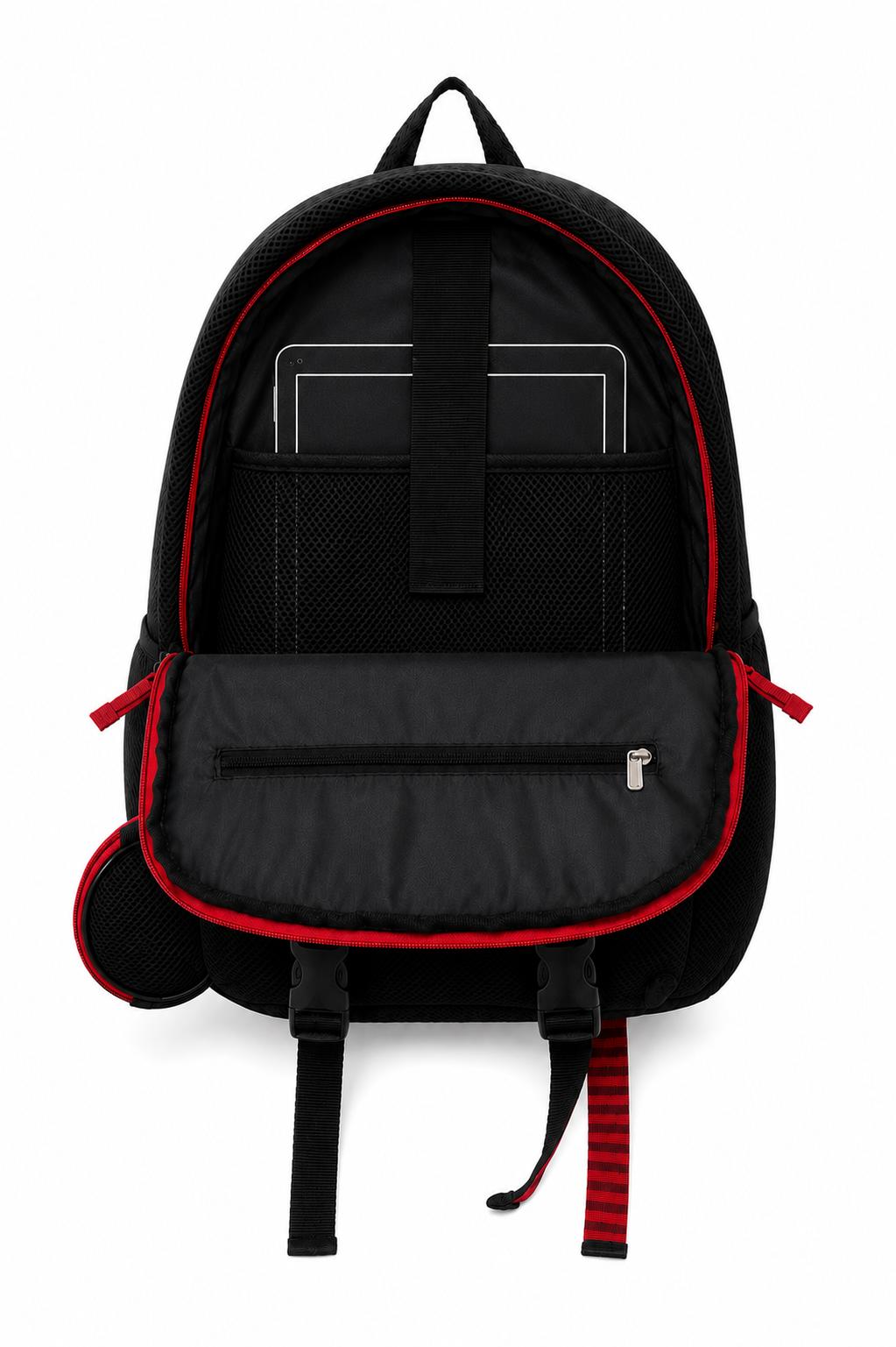 Beans Big Backpack Red