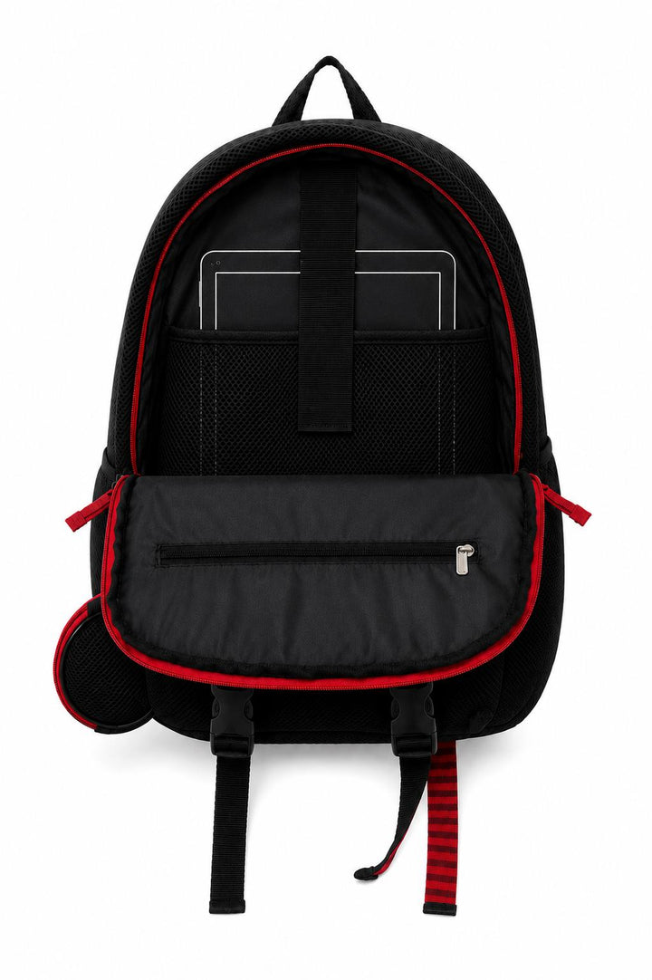 Beans Big Backpack Red