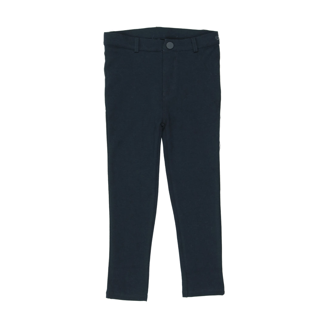 BNP175-BOYS STRETCH PANTS NAVY