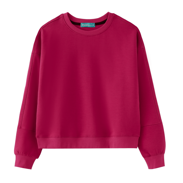 TEENS CLASSIC SWEATSHIRT-MAGENTA
