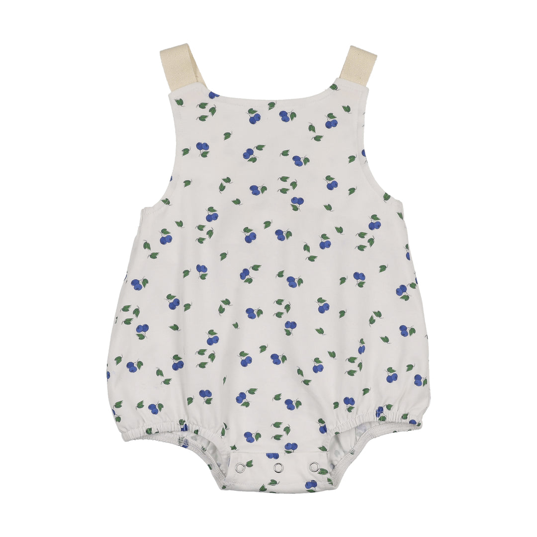 BTSS26026R-Fruit Party Cotton Romper-Berry Blue