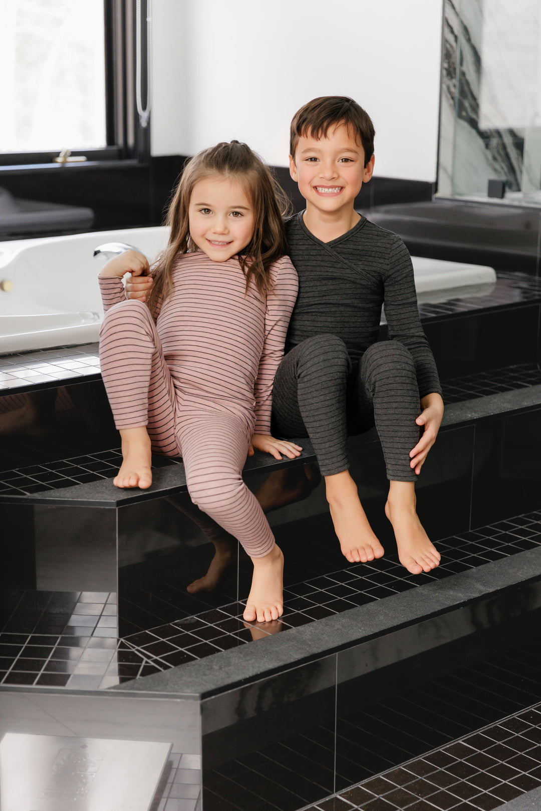 BWL26216P Super Soft Stripes Pajamas - Pink