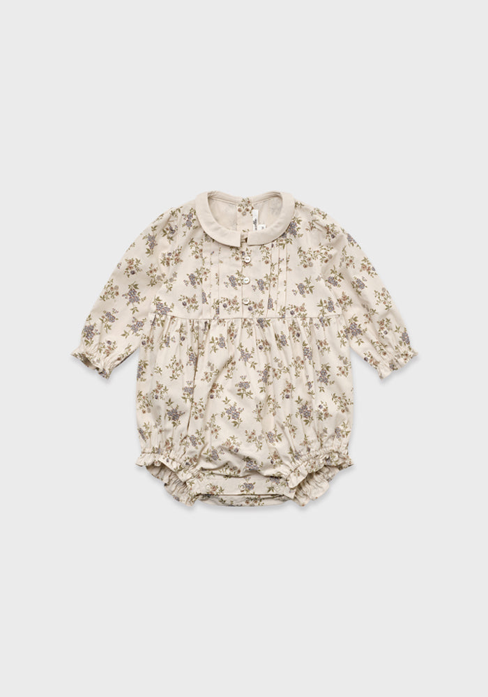 Baby Melisande Romper - Vintage Khaki