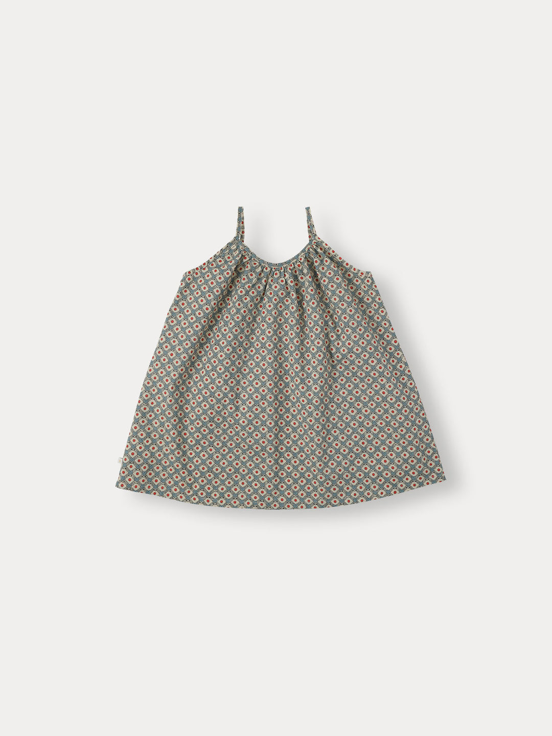 BNG26M130 RHOMBUS DRESS - BEIGE