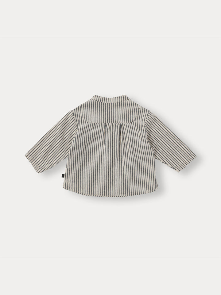 HERRING STRIPE SHIRT-natural