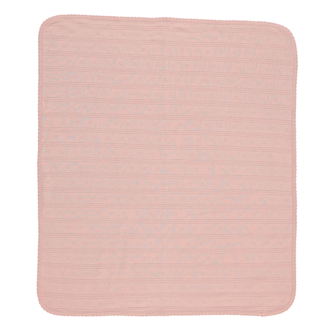 Bebe Waffle Blanket - Dusty Rose Waffle