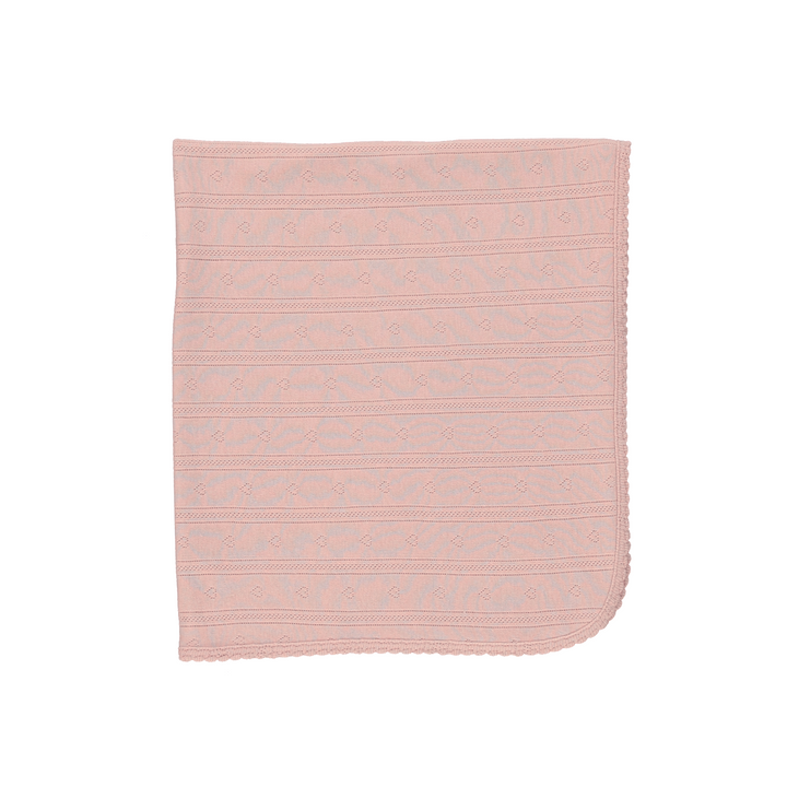 Bebe Waffle Blanket - Dusty Rose Waffle