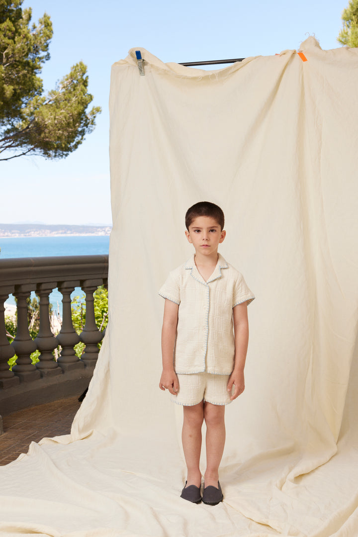 Sky Shorts - Natural Squares